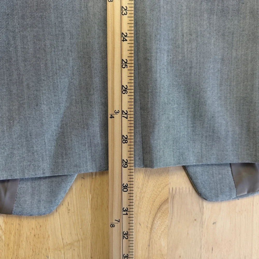 Ralph Lauren Mens 44S Birdseye RAYON Blend Blazer Sport Coat Suit Jacket Gray